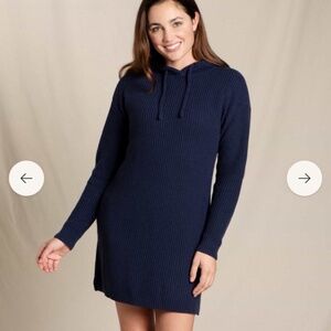 Toad and co whidbey sweater dress, Xsmall, NWT